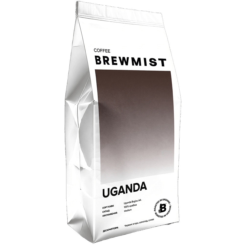 Кава Brewmist Uganda 1кг